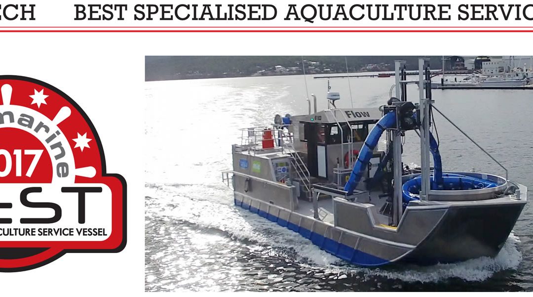 Oceantech wins Best Specialised Aquaculture Award from Ausmarine!