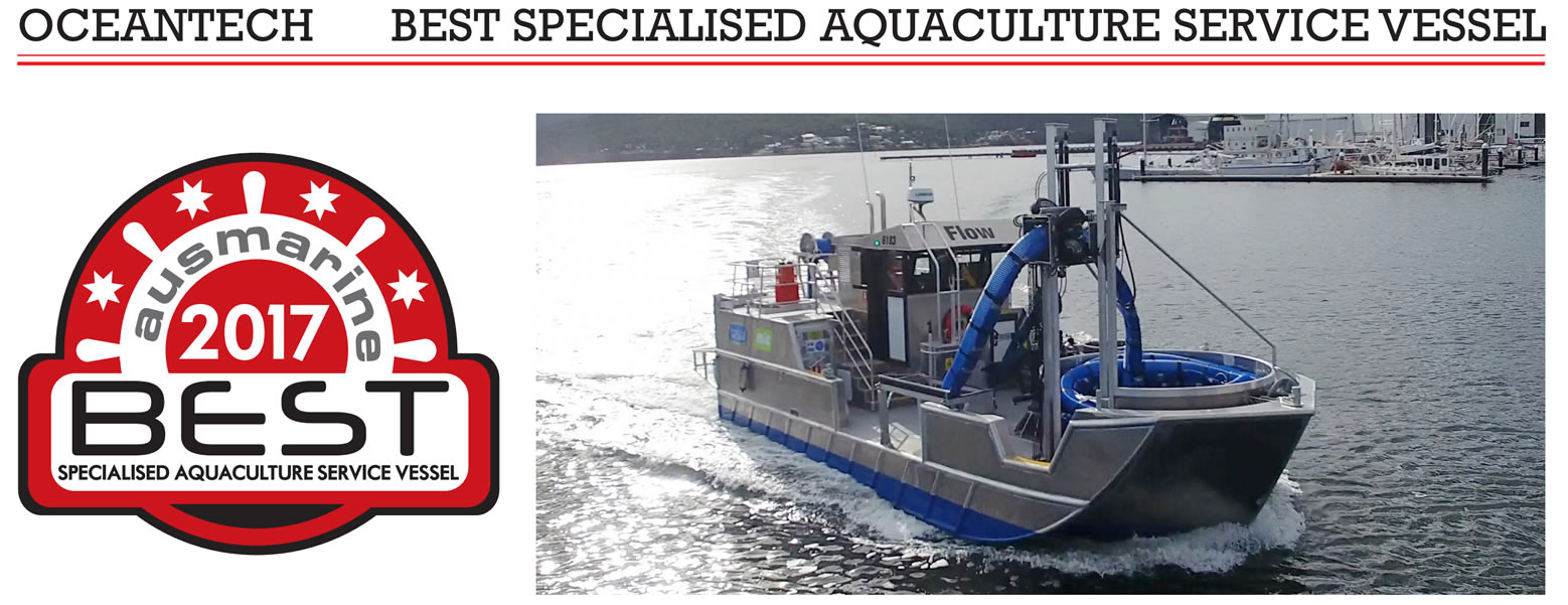 Oceantech wins Best Specialised Aquaculture Award from Ausmarine!